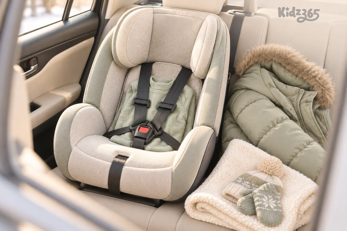 Puffy Coat + Car Seat? Use This Cold-Weather Buckle Routine
